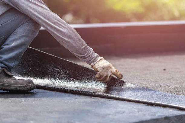 Professional Emergency Waterproofing technician working in Stanley, WI